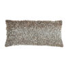 Kussen Mezoki Boucle bruin 60x30cm | Light & Living
