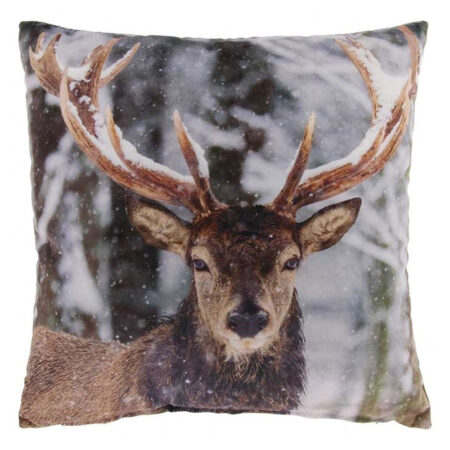 Kussen Reindeer Print Dessin 3 |