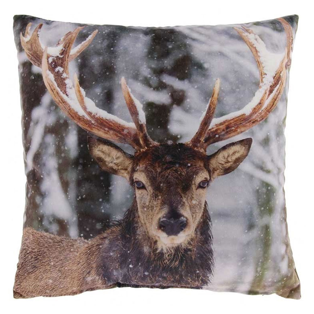 Kussen Reindeer Print Dessin 3 |