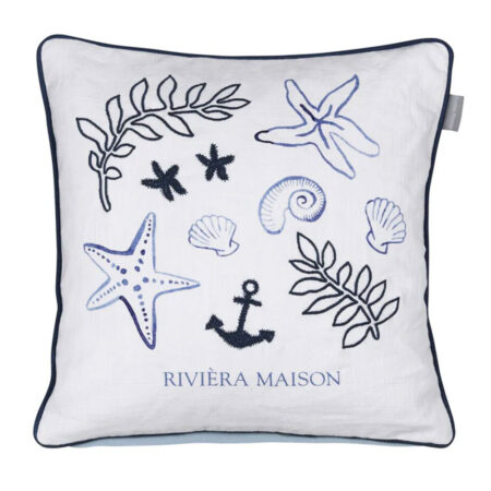 Kussen Riviera Maison Sail Away Blue 45x45 |