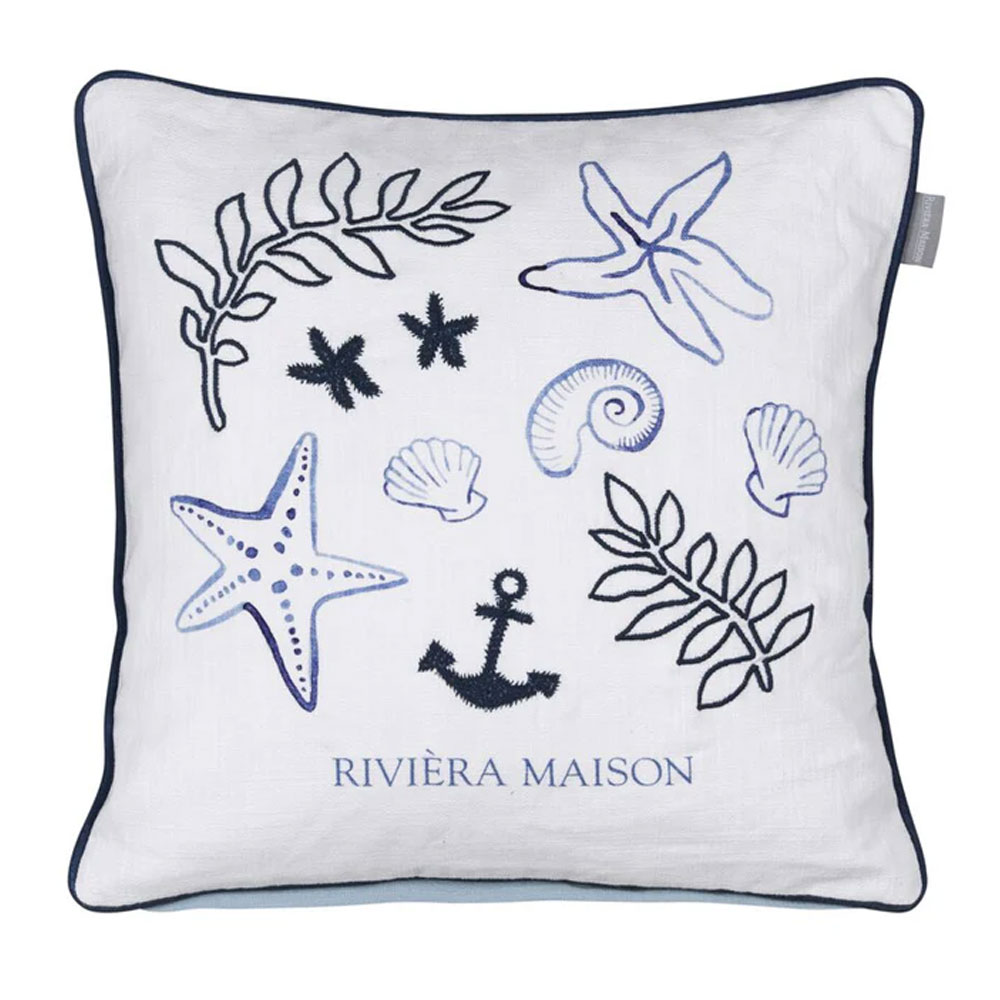 Kussen Riviera Maison Sail Away Blue 45x45 |