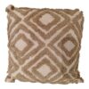 Kussen Siziano naturel/wit 45x45cm | Mansion Atmosphere