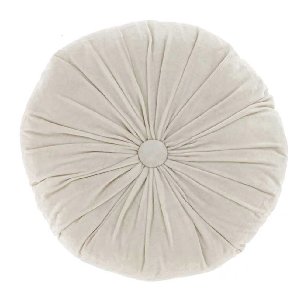 Kussen Tatum rond Dove White |