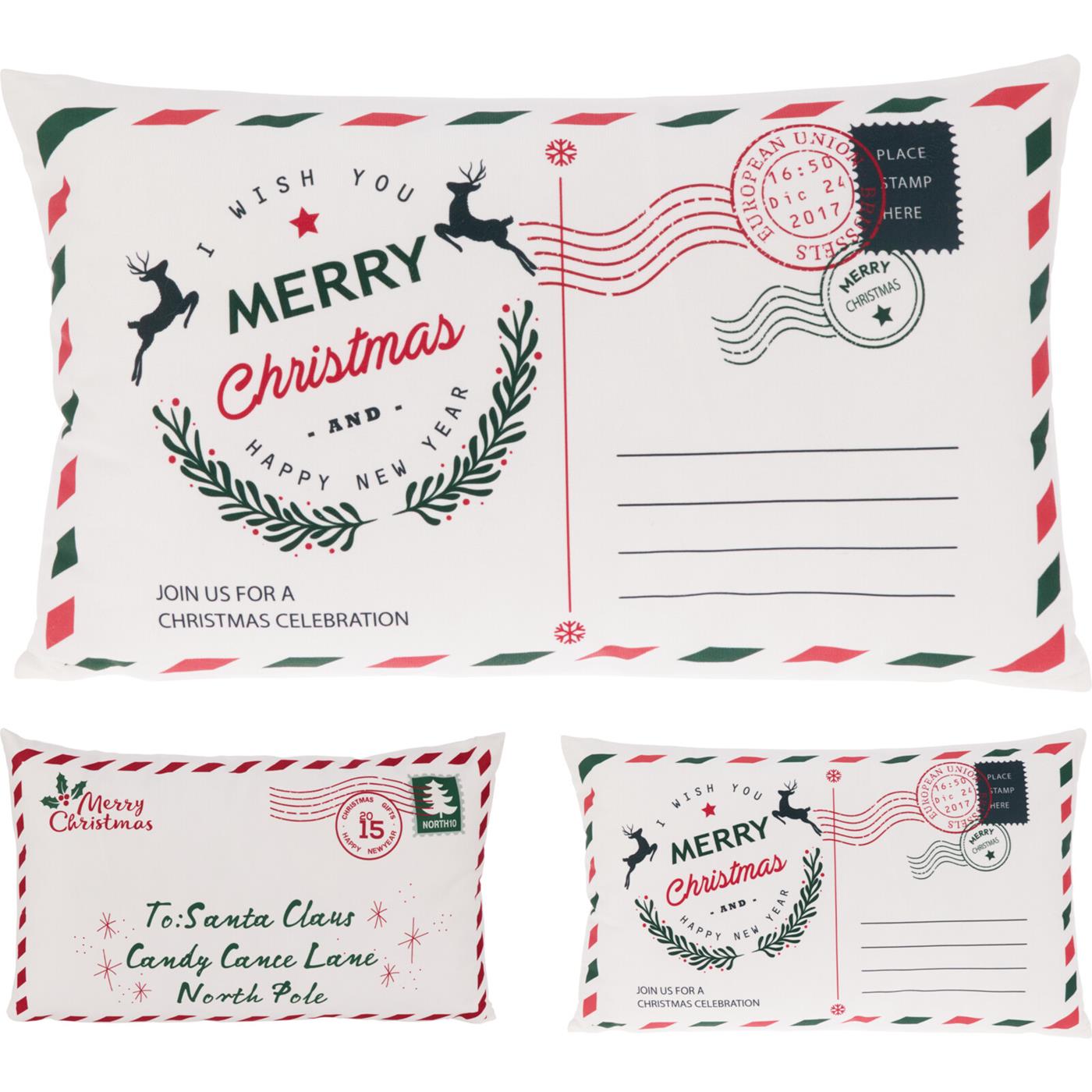 Kussen kerst envelop 50x30cm | Home & Styling