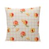 Kussen polyester buiten 45x45cm perzik | Decoris