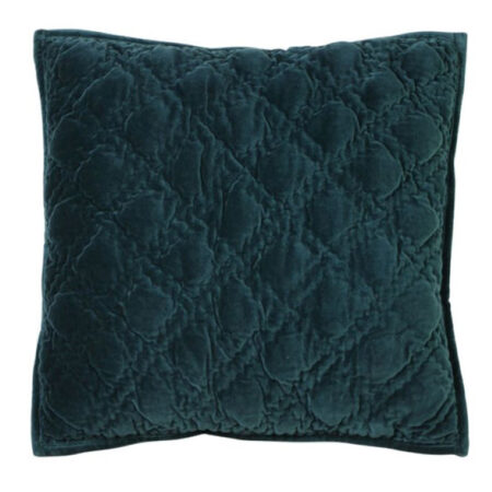 Kussen velvet diamond petrol |