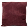 Kussen velvet rood |