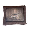 Kussen wild suede look Haas | Nature Galerie