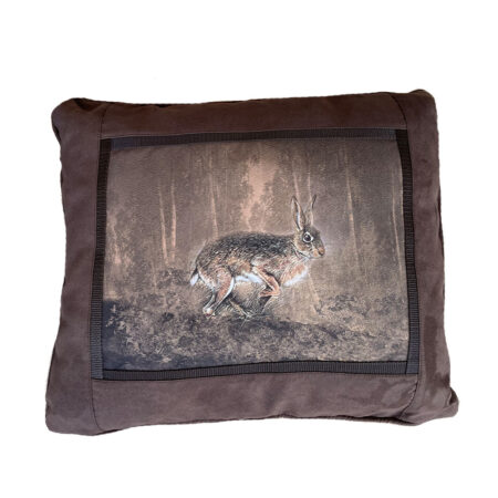 Kussen wild suede look Haas | Nature Galerie