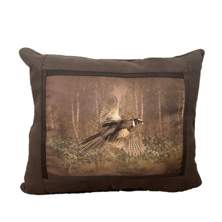 Kussen wild suede look fazant | Nature Galerie