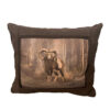 Kussen wild suede look ram | Nature Galerie