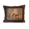 Kussen wild suede look vos | Nature Galerie