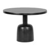 LABEL51 Bijzettafel Wink 50cm - Zwart - Rond | LABEL51