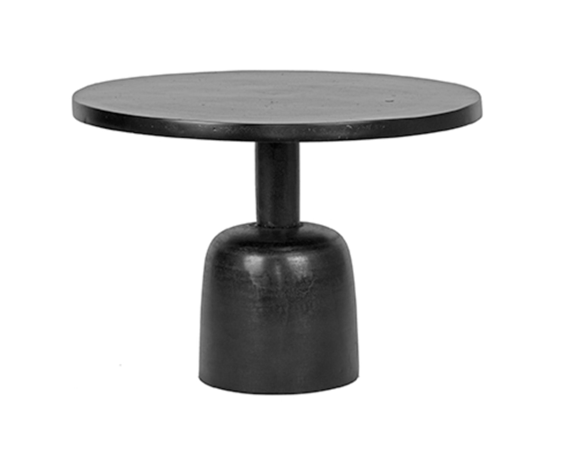 LABEL51 Bijzettafel Wink 50cm - Zwart - Rond | LABEL51
