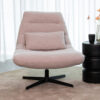 LABEL51 Draaifauteuil Nox Bouclé - Naturel | LABEL51