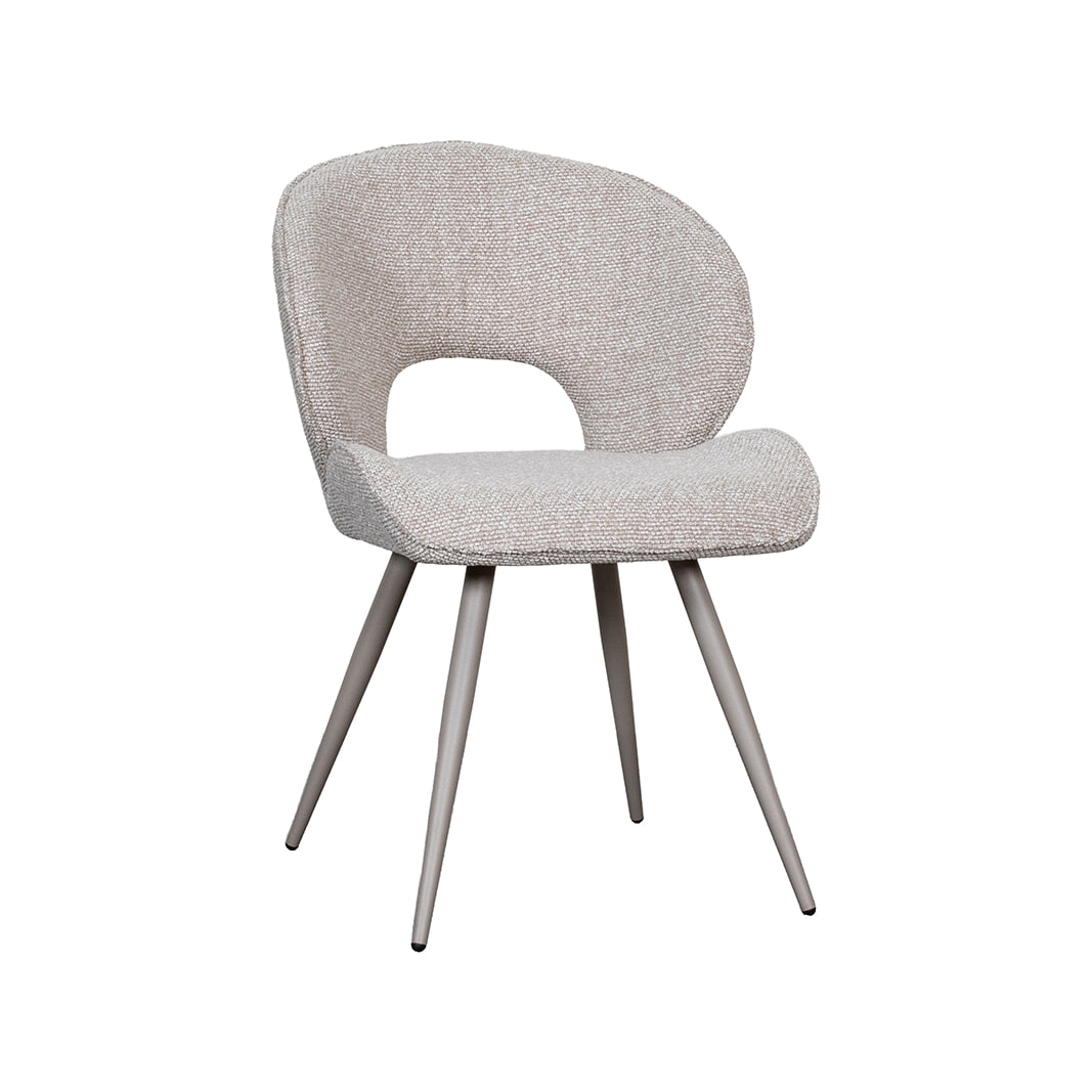 LABEL51 Eetkamerstoel Sakura Bouclé