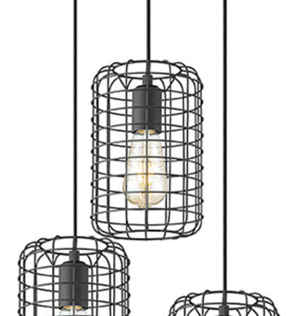 LABEL51 Hanglamp Solido 3-lamps - Zwart | LABEL51