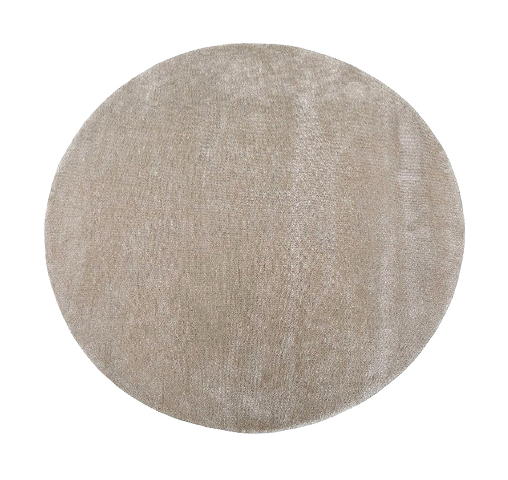 LABEL51 Rond Vloerkleed Mila Ø150cm - Taupe | LABEL51