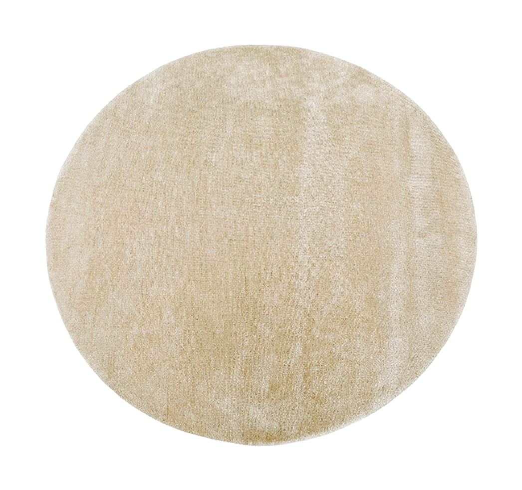 LABEL51 Rond Vloerkleed Mila Ø150cm - Zand | LABEL51
