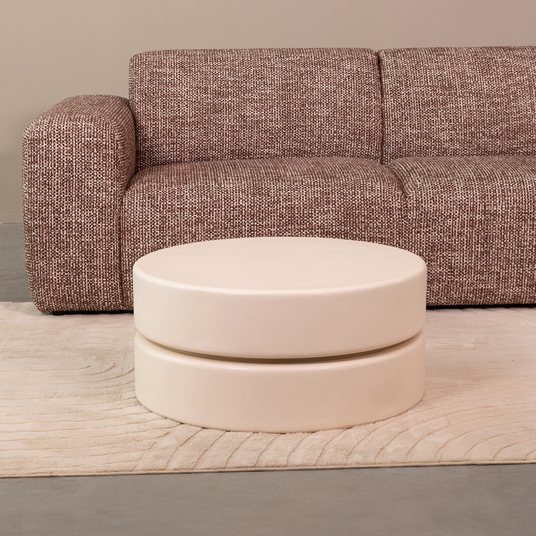 LABEL51 Ronde Salontafel Milly Mangohout