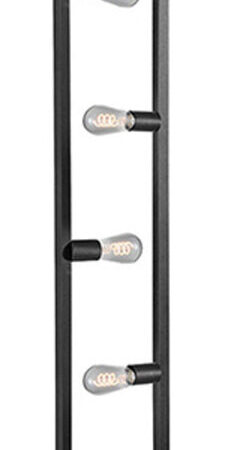 LABEL51 Vloerlamp Quadrato 5-lamps - Zwart | LABEL51