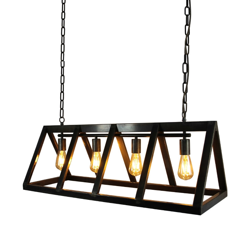 LABEL51 hanglamp Roof 95x35x38 cm - Metaal | LABEL51