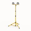 LED Bouwlamp op statief - 6500K - 2x20W - 2000lm - Incl. 3m kabel met stekker - Verstel- en kantelbaar - IP65 - 25.000 branduren - 2 jaar garantie | HOFTRONIC