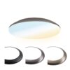 LED Bulkhead - Diameter 25cm - 12W 1300 lumen - CCT Lichtkleur instelbaar - IP65 waterdicht - Vandalismeproof - Plafonniere - Voor binnen en buiten - RVS | HOFTRONIC