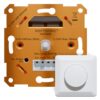 LED Dimmer - 1-10V - Max 50mA - Incl. wit frame en draaiknop - Geschikt voor 1-10V dimbare verlichting - voor LED High Bay & LED Panelen | HOFTRONIC