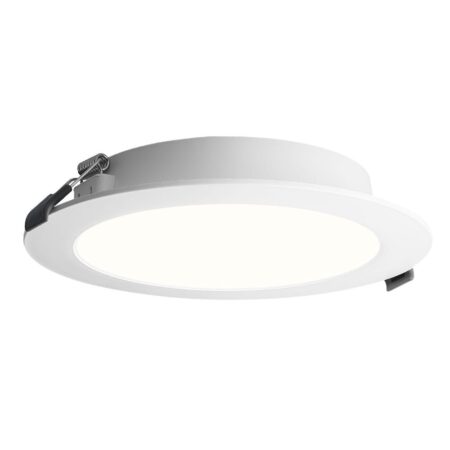 LED Downlight ECO - inbouwspot - mini LED paneel - 12 Watt 1160 lumen - Rond - 4000K neutraal wit - diameter 170mm - plat 27mm | HOFTRONIC