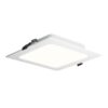 LED Downlight ECO - inbouwspot vierkant - mini LED paneel - 12 Watt 1160 lumen - 4000K neutraal wit - 170x170mm - plat 27mm | HOFTRONIC
