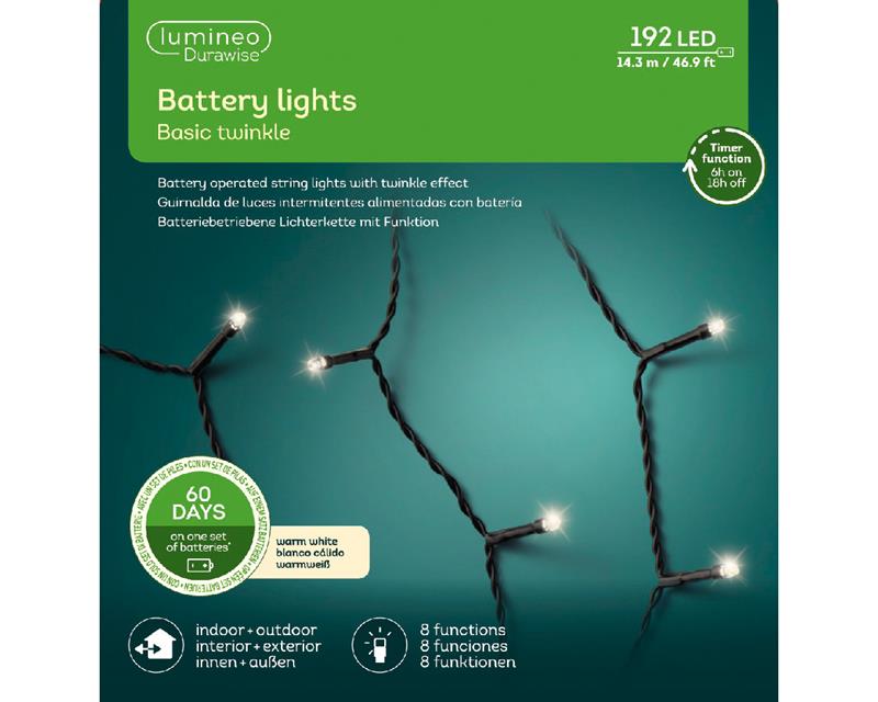 LED Durawise basic lights 192L warmwit | Lumineo