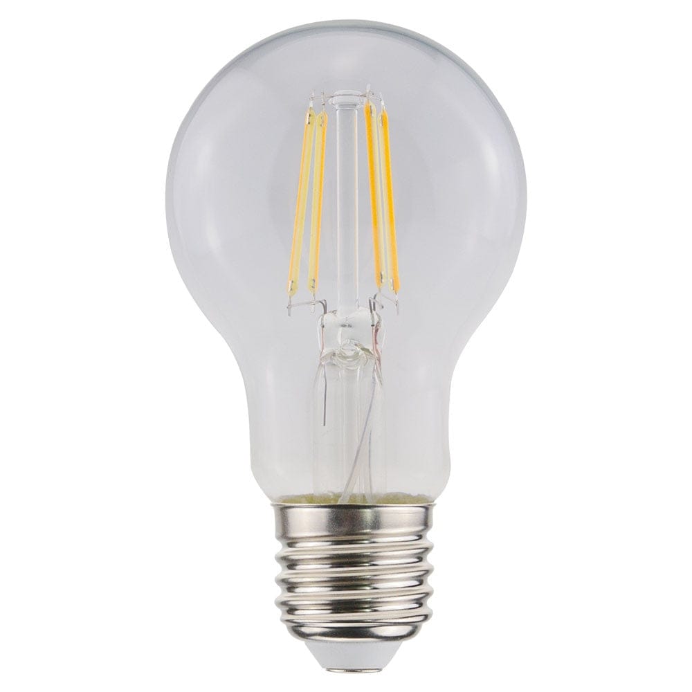 LED Filament lamp E27 - 7 Watt 806 Lumen - A60 vorm - 2700K Warmwit licht - Dimbaar - Helder glas | HOFTRONIC