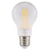 LED Filament lamp E27 - 9 Watt 1055 Lumen - A60 vorm - 2700K Warmwit licht - Dimbaar - Helder glas | HOFTRONIC