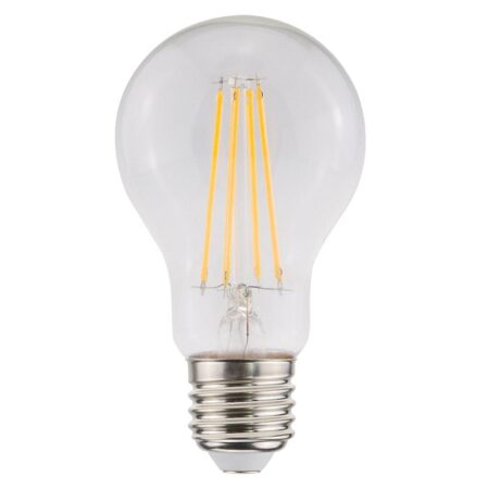 LED Filament lamp E27 - 9 Watt 1055 Lumen - A60 vorm - 2700K Warmwit licht - Dimbaar - Helder glas | HOFTRONIC