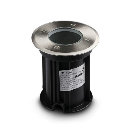 LED Grondspot buiten - Dimbaar - GU10 fitting - Tuinspot - Oprit - RVS - IP65 waterdicht | V-TAC