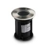 LED Grondspot rond buiten - Dimbaar - GU10 - 6500K daglicht wit - 4 Watt 345 Lumen - Tuinspot - Oprit - RVS - IP64 Waterdicht | HOFTRONIC