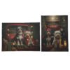 LED Kerst canvas honden 2xAA 30x40cm | Svenska Living