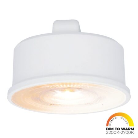 LED Module - Dimbaar - 3.8W 220lm - Dim to warm - Vervangt 50 Watt - GU10 fitting - Plat - Universele fitting | HOFTRONIC