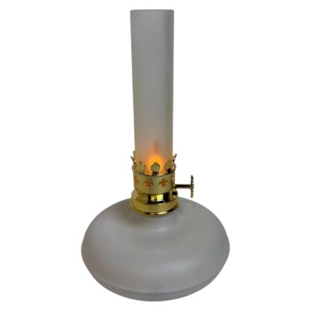 LED Olielamp vlam wit 13x13x21