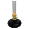 LED Olielamp vlam zwart 13x13x21