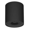 LED Opbouwspot Ray Rond - Kantelbaar - GU10 Fitting - Opbouwspot - Voor binnen - Vervangbare afdekring - Zwart | HOFTRONIC