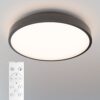 LED Plafondlamp zwart - IP44 waterdicht - 24 Watt 2600 lumen (108lm/w) - CCT lichtkleur instelbaar (3000K