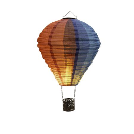 LED Solar Luchtballon vlameffect 29x58cm | Anna's Collection