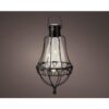 LED Solar hanglamp H21cm zwart | Lumineo