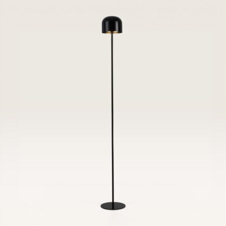 LED Staande lamp Ariello nero xl - Zwarte paddenstoel lamp voor binnen