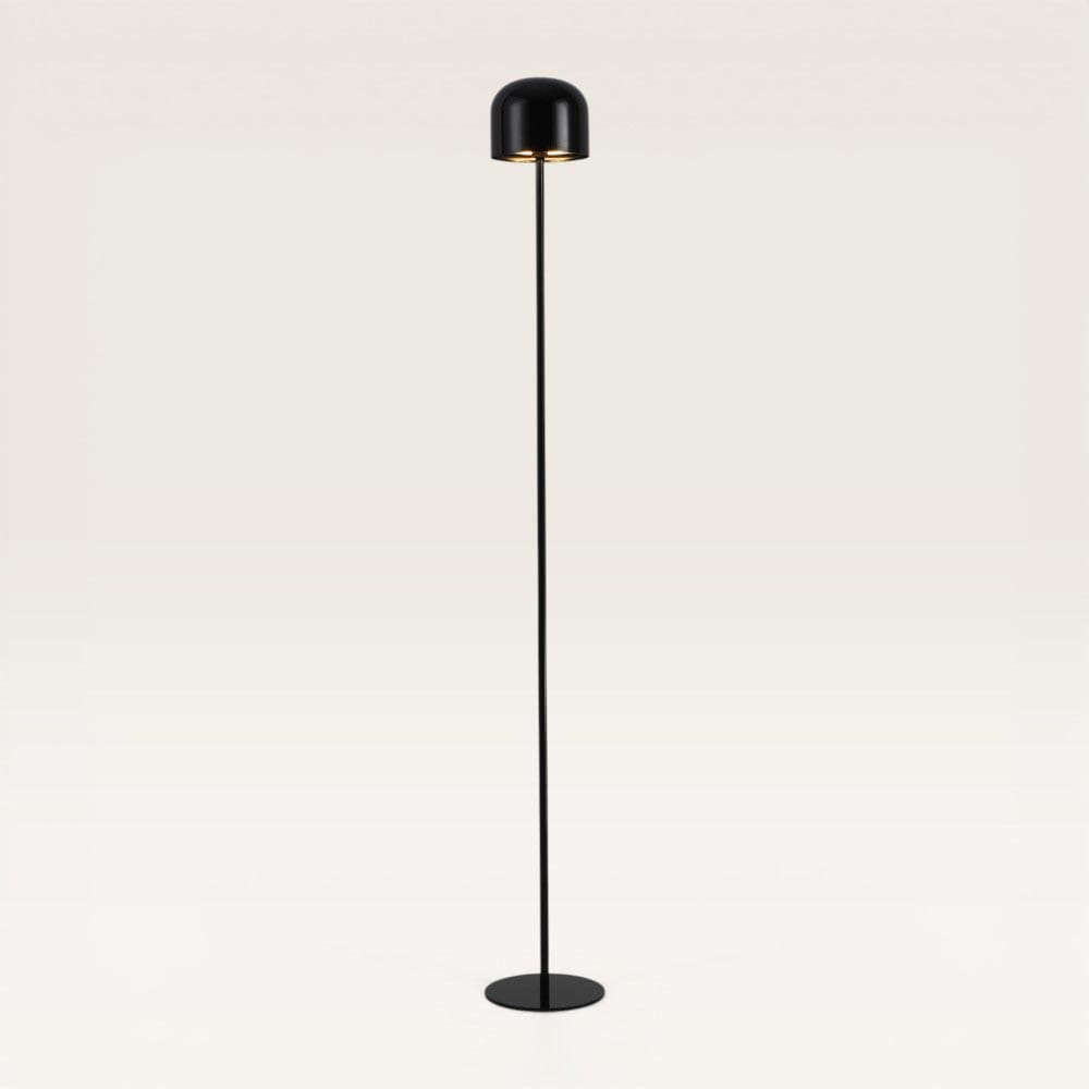 LED Staande lamp Ariello nero xl - Zwarte paddenstoel lamp voor binnen