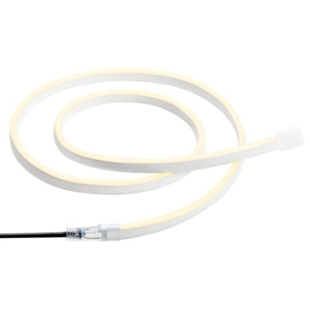 LED Strip 15m - 2.2 Watt per meter - 90 Lumen - 12V - 3000K warm wit - IP67 Waterdicht - Inkortbaar per 50 cm - Wit | Lightpro