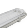 LED TL armatuur 120cm dubbel - T8 (G13) - 36 Watt 6300 lumen (175lm/W) - 4000K neutraal wit (840) - Flikkervrij - IP65 waterdicht - LED TL Lamp | Aigostar