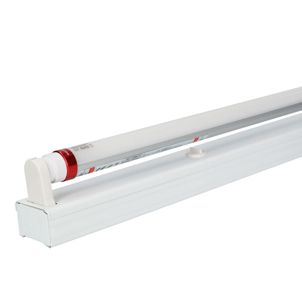 LED TL armatuur 150cm - T8 (G13) - 30W 5250 lumen (175lm/W) - 4000K neutraal wit(840) - Flikkervrij - IP20 Stofdicht | HOFTRONIC
